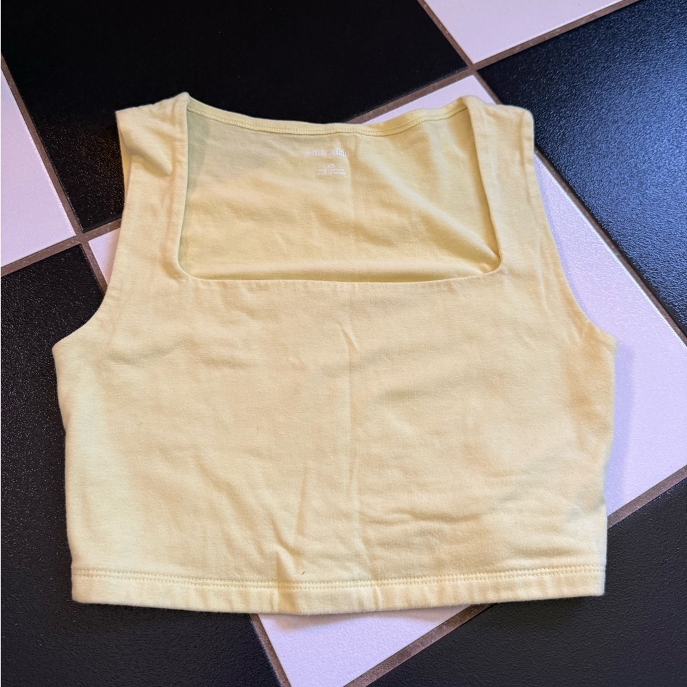 Wild Fable Sunny Yellow Tee